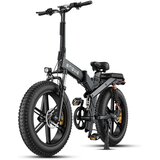 ENGWE Zložljivo električno kolo X20 20" Fat Tire - 48V 22,2Ah - dvojna baterija - 8 hitrosti - črna, (21960371) | Shoptok.si