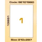 Utility Etikete 210 x 297 mm | Shoptok.si