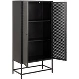 Actona Črna kovinska komoda Newcastle, širina 80 cm | Shoptok.si