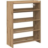  Stalak za cipele boja hrasta 60x25x81 cm konstruirano drvo Smeđa | shoptok.hr