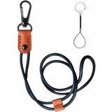 INF Pletena vrvica za okoli vratu z nastavljivo zaponko Brown, (21748940) | Shoptok.si