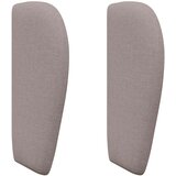  Uši uzglavlja Sivo-smeđa 40 x 23 x 6 cm tkanina | Eponuda.com