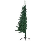 Timeless Tools Polovično božično drevo 120 cm z LED lučmi - prostorsko varčna praznična dekoracija, (5000354087) Cene