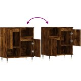  Komoda boja dimljenog hrasta 60 x 35 x 70 cm konstruirano drvo | shoptok.hr