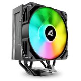 Sharkoon CPU A50 RGB BLACK AIR COOLER 120mm PWM 230W procesorski hladilnik | Shoptok.si