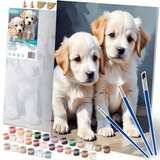 Massido slika po broju 40x50 cm štenci | shoptok.hr
