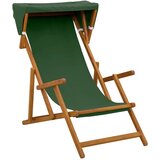  Ležaljka 2 pcs 3 Pozicija Čvrsto drvo eukaliptusa Zelena - Zelena 2x stolica | shoptok.hr
