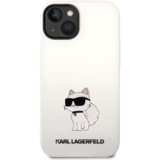 Karl Lagerfeld Originalen ovitek iPhone 12 / iPhone 12 Pro - Choupette NFT - bela silikonska zaščita - KLHCP12MSNCHBCH | Shoptok.si