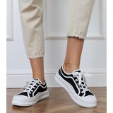 Gemre Black women's platform sneakers Salis | shoptok.hr