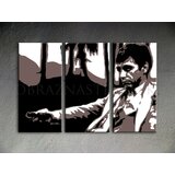  Ročno izdelana slika POP Art AL PACINO 3-delna (POP ART slike) | Shoptok.si