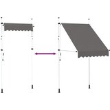 Tenda na ručno uvlačenje 150 cm antracit | shoptok.hr