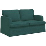  Set sofe 2 pcs Tamnozelena 144 x 80 x 85 cm tkanina | shoptok.hr