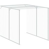vidaXL Kavez za kokoši s igralištem antracit 165x659x181 cm čelični | shoptok.hr