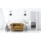 Toolight ZIDNA SVJETILJKA LED SPRING UP APP829-W CRNA MAT | shoptok.hr