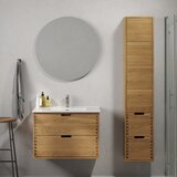  Kupatilski ormarić ispod umivaonika GRIBSKOV 80 cm bež/hrast | Eponuda.com