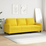  Trosjed od tkanine svjetložuti 180 cm | shoptok.hr