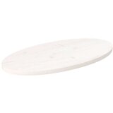  Mizna plošča bela 70x35x2,5 cm trdna borovina ovalna, (20817942) | Shoptok.si