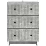  Ormar s ladicama Betonska siva 66 x 34,5 x 90 cm | shoptok.hr