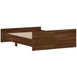 Kreveta s uzglavljem i podnožjem boja hrasta 140x190 cm | shoptok.hr