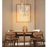 Globo 16090-5H - Luster na sajli DAREN 3xE27/40W/230V + 2xGU10/10W | Eponuda.com