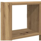 vidaXL Stenska kockasta polica 12 predelki artisan hrast inž. les | Shoptok.si