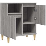  Komoda sivog hrasta sonome 60x35x70 cm od konstruiranog drva Siva | shoptok.hr