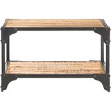 Furnova Klubska mizica 60x60x35 cm trden mangov les, (21914732) | Shoptok.si