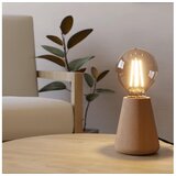 Eglo 44014 - Stona lampa ASBY 1xE27/40W/230V bež | Eponuda.com