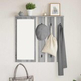  Vješalica za kapute na zidu Sivi hrast sonoma 84 x 10 x 80 cm | shoptok.hr