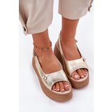 VINCEZA Ladies leather wedge sandals Cijene