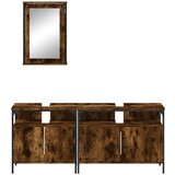 vidaXL 3-dijelni set kupaonskog namještaja boja hrasta drveni | shoptok.hr