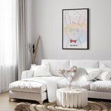  Slika - Greetings from Rabbit (1 Part) Vertical 60x90 U crnom drvenom okviru | shoptok.hr