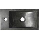 Sapho Crni kameni umivaonik za WC 40x22 cm Blok – | shoptok.hr