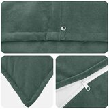  Jastuk s jastukom HOUTEN 6 kom. Morska plava Mikrofibra Flis - Morsko plava 40 x 80 cm 6 | shoptok.hr