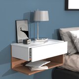 MID.YOU Nočna Omarica Usal Xl 60, Hrast, Bela | Shoptok.si