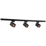 SPOT za šinski sistem SQUARE 3xGU10/10W/230V + 1 m šinski sistem | Eponuda.com