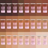 NYX Professional Makeup Bare With Me Blur Tint vlažilni tekoči puder odtenek 02 Fair 30 ml | Shoptok.si