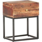 vidaXL Noćni ormarić 40x30x50 cm sirovo drvo akacije - 40 x 30 x 50 cm 1 bedside table | shoptok.hr