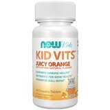 Now Foods Kid Vits multivitamini za otroke z okusom pomaranče NOW (60 žvečljivih tablet) Cene