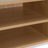 Casa Selección TV omarica v hrastovem dekorju v naravni barvi 120x45x40 cm Mid-Lines – | Shoptok.si