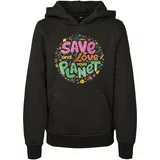 Mister Tee Kids Sweater majica 'Save And Love' žuta / zelena / narančasta / roza / crna