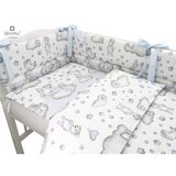 MimiNu Posteljina set 3 elem. Medvjedić Plavi (za krevetić 120x60 cm) | shoptok.hr
