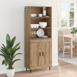  Highboard 2 kom. Umjetnički hrast 69,5 x 32,5 x 180 cm | shoptok.hr