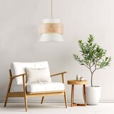 Luster na kablu GRENADA 1xE27/20W/230V, prečnik 40 cm, bež | Eponuda.com