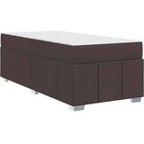  Konstrukcija postelje Temno rjava 100 x 200 cm blago, (5000123580) | Shoptok.si