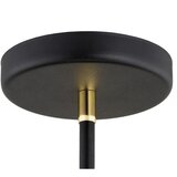  Argon 2552 - Luster na šipci AVALONE 6xE27/15W/230V crna/zlatna | Eponuda.com