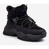 Kesi Women's Trapper Shoes with Black Cresandi Fur | Shoptok.si
