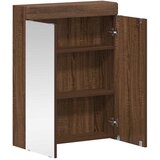  Kupaonski ormar s ogledalom TULUM Smeđi hrast 60 x 16,5 x 78 cm | shoptok.hr
