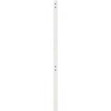  Uzglavlje za krevet bijelo 106 x 4 x 100 cm od masivne borovine | shoptok.hr