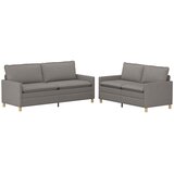  Set sofe 2 kom. Sivosmeđa Tkanina | shoptok.hr